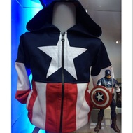 Captain America Navy Boys Jacket