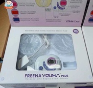ศูนย์ไทย รุ่น YH7001 เครื่องปั๊มนม Youha Plus + กรวย Freena Plus (กล่องสีม่วง)