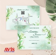 sparepart 100set Avis 112 Blangko Undangan Nikah Ultah Khitan 13JZ3
