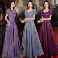 High Quality Elegant Evening Gown Starry Night Sparkling Evening Gown Banquet Evening Dress Performa