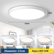 GOGEOUS Lampu plafon minimalis modern lampu Ruang Tamu ceiling Lamp plafon rumah lampu LED 3 Warna  