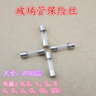 5pcs Price Glass Tube Fuse 5 * 20mm 0.5-20A Fuse Fuse Various Current Parameters
