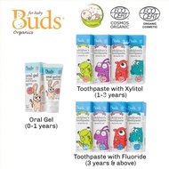 Buds Children’s Toothpaste With Fluoride 50ml (1-3years)/(3-12years)