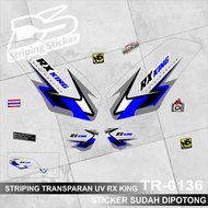 Striping Stiker Transparan jupiter rx king ( TR - 00136) Sticker List Variasi  Custom