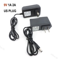 AC to DC adaptor 9 volt 9V 1A 2A 1000ma 2000ma US power supply adapter Supply transformer 1000ma 5.5