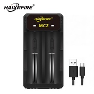 HaixnFire MC2 Battery Adapter 18650 21700 26650 14500 Battery Charger