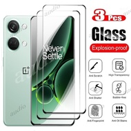 3Pcs Tempered Glass For OnePlus Nord 3 CE3 Lite 5G 2023 Phone Screen Protector Glass Cover Protectio