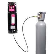 【WVH】-Soda Terra Machine Co2 Adapter Quick Connector Adapter Plastic Hose CGA320 for DUO/TERRA/ART/C