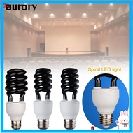 AURORY UV Black Light, AC 220V Support Spiral LED light,  Energy Saving UV Light Spiral CFL Bulb bre