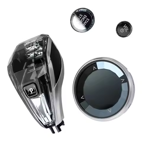 For BMW G20 F30 F31 F34 F32 F33 F36 F10 F11 3 4 5 Series Crystal Gear Shift Knob Handles Gearbox Lev