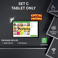 [SET C] Mesin Cashier Digital POS System Tablet Printer Cash Drawer E Invoice LHDN DIYPOS🔥