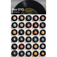 45rpm Vintage Vinyl Records Box O1O Various Artists