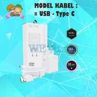 [WE-TC] ORIGINAL Oppo 45W VCB4JAEH Charger + Type C Support Super VOOC / SUPERVOOC Flash Fast Chargi