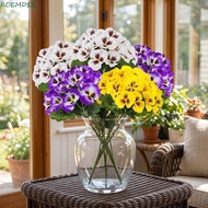 ROEMDEE Simulation Flowers Branch, Colorful Lifelike Fake Flowers, Floral Arrangement 5 Head Home De