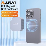 MAIWO Magnetic 2230 M.2 2230 NVMe SSD Enclosure USB3.2 Type-C 10Gbps To NVMe PCI-E Adapter Aluminum