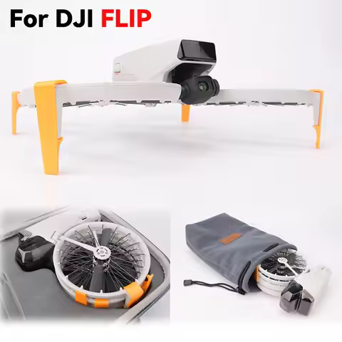 Landing Gear For DJI Flip Drone Lightweight Extended Height Leg Feet For DJI Flip Heightened Landing