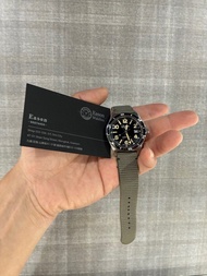 ❤️軍事味道極重 黑面 舊化黃色夜光 自動上鏈 ✅出世紙 ✅盒 GLASHUTTE ORIGINAL SEA Q 13911068008