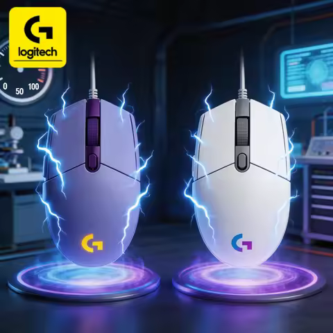 Logitech G203/G102 LIGHTSYNC gaming mouse, 6-key customizable + millisecond response