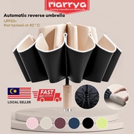 [Ready Stock]High Quality Umbrella Automatic Reverse Umbrella Foldable Sun umbrella Anti UV Sun Rain