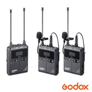 【預購】【Godox】神牛 Wmic S1 Kit 2 UHF 無線收音麥克風 一對二 公司貨