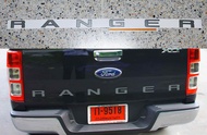 ตัวหนังสือ RANGER สีเงิน สติกเกอร์ติดฝาท้าย ฟอร์ด เรนเจอร์ ปี 1998-2018 สติกเกอร์ ติดรถ สติกเกอร์ติดรถ For Ford Ranger 98-18 ราคาส่ง ราคาถูก ราคาโรงงาน