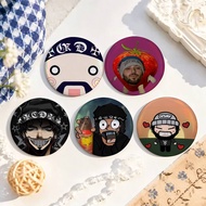 Rapper O-Odetari  Enamel Pin Tinplate Round Brooch Cosplay Nijigen Otaku Culture Badge 25mm 32mm 44m