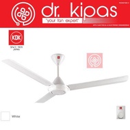 KDK Ceiling Fan 60 Inch White 3 BLADES - K15V0 / Kipas Siling KDK putih