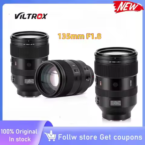 VILTROX AF 135mm F1.8 LAB Lens Full Frame Auto Focus Cameras Lens For Sony E A9II A7IV A6600 Nikon Z