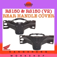 HONDA RS150 & RS150 (V2) REAR HANDLE COVER (ORIGINAL) ~ *MATT BLACK* (RS 150 V1 V2)