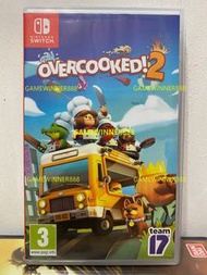 《新年禮物首選》（中古二手）Switch NS遊戲 胡鬧廚房2 煮糊了2 Overcooked 2 歐版中英文版