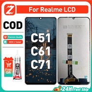 High Quality LCD For Realme C51 4G/ C61 4G/ C71 4G Compatible with original Glass Digitizer