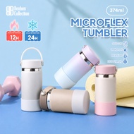 Benben Co Microflex Tumbler 374ml Stainless Steel Elegan Hot & Cold Water Bottle Botol Minum