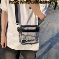 ABC New Japanese Beg Silang Lelaki Style Casual and Simple Commuting Men Chest Bag With Large Capacity Sling Bag Waterproof Men Oxford Cloth Crossbody Bag for Male and Female Students Tas Samping Pria Keren 男生胸包24050305