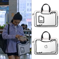 Get KY@ Junior School2Lin Miaomiao Same Style14Inch Laptop Bag SaverLOGOHuawei Glory15.6 TVVL