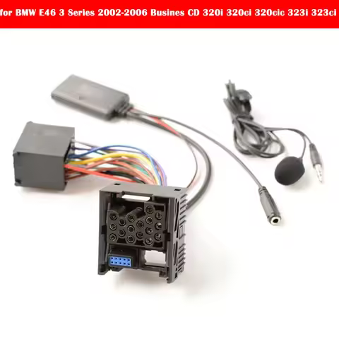 For BMW E46 3 Series 2002-2006 Busines CD 320i 320ci 320cic 323i 323ci Car Bluetooth 5.0 Music Audio