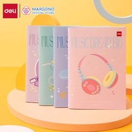 Deli x AGNEZ MO Premium A5 Notebook 60 Sheets / Sewing Notebook EN026 - 1 pcs