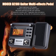 Fast Ship MOOER GE100 Guitar Multi-effects Processor Effect Pedal with Loop Recording(180 Seconds) T