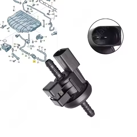 06E 906 517 A 06E906517A 0280142431 Fuel for Vapor Canister Purge Solenoid Valve For Audi A3 A4 A6 Q