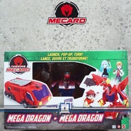 Turning Mecard MEGA DRAGON Mecanimals Dracha Vehicle