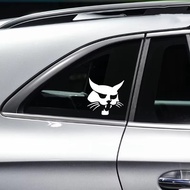 For Bobcat Head Silhouette Car Sticker Waterproof Sunscreen Vinyl Decal Motorcycle Windshield Decor 