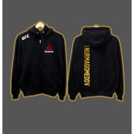 Zipper hoodie jacket a. Burn nurmagomedov ufc