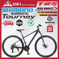 SHIMANO 29 inch 24 speed Mountain Bike Bicycle Basikal / SHIMANO TOURNEY 3X8 SPEED / TRS MOUNTAIN BIKE / TRS WINSTORM