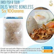 Dried Fish Dilis Boneless 100g/200g/500g/1kg Dried Anchovies / Gourmet Dried Fish / Sun-Dried / Cris