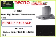 TECNO HOOD AND HOB BUNDLE PACKAGE FOR ( KD 3288 &amp; TIH 280D ) / FREE EXPRESS DELIVERY