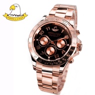 นาฬิกาGrand Eagle ของแท้100% รุ่นAE006G นาฬิกาอีเกิ้ลผู้หญิง นาฬิกาผู้หญิง สายเหล็ก กันน้ำ สีโรส/ทอง สายแสตนเลส RC824