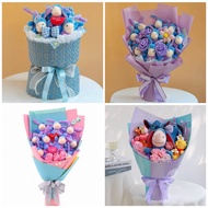 Eeyore Flower Bouquet Eeyore Bouquet Plush Bouquet Simulation Roses Artificial Flowers Donkey
