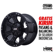 Velg Mobil Ring 16 HSR TWIIST 6701130 R16 - PCD H6X139,7 ET0 BLACK