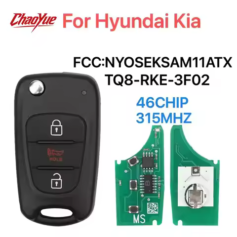 ChaoYue FCC:NYOSEKSAM11ATX TQ8-RKE-3F02 llave remota para KIA soul 315MHZ 46CHIP PN:95430-2K240 2K25