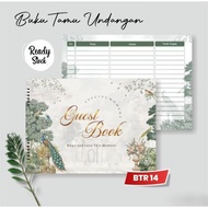 Wedding guest book | Guest Book | Aesthetic Wedding Guest Book | Softcover Guest Book