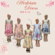 ARABIAN GOWN FOR GIRLS (SIZE 4Y-12Y)